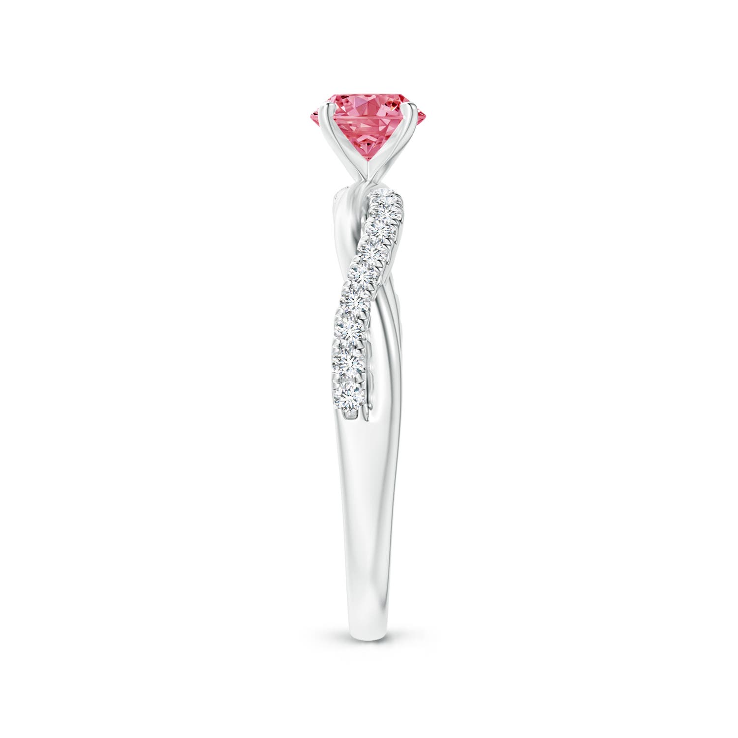 Best Of Bride Pink Diamond Designer  Ring