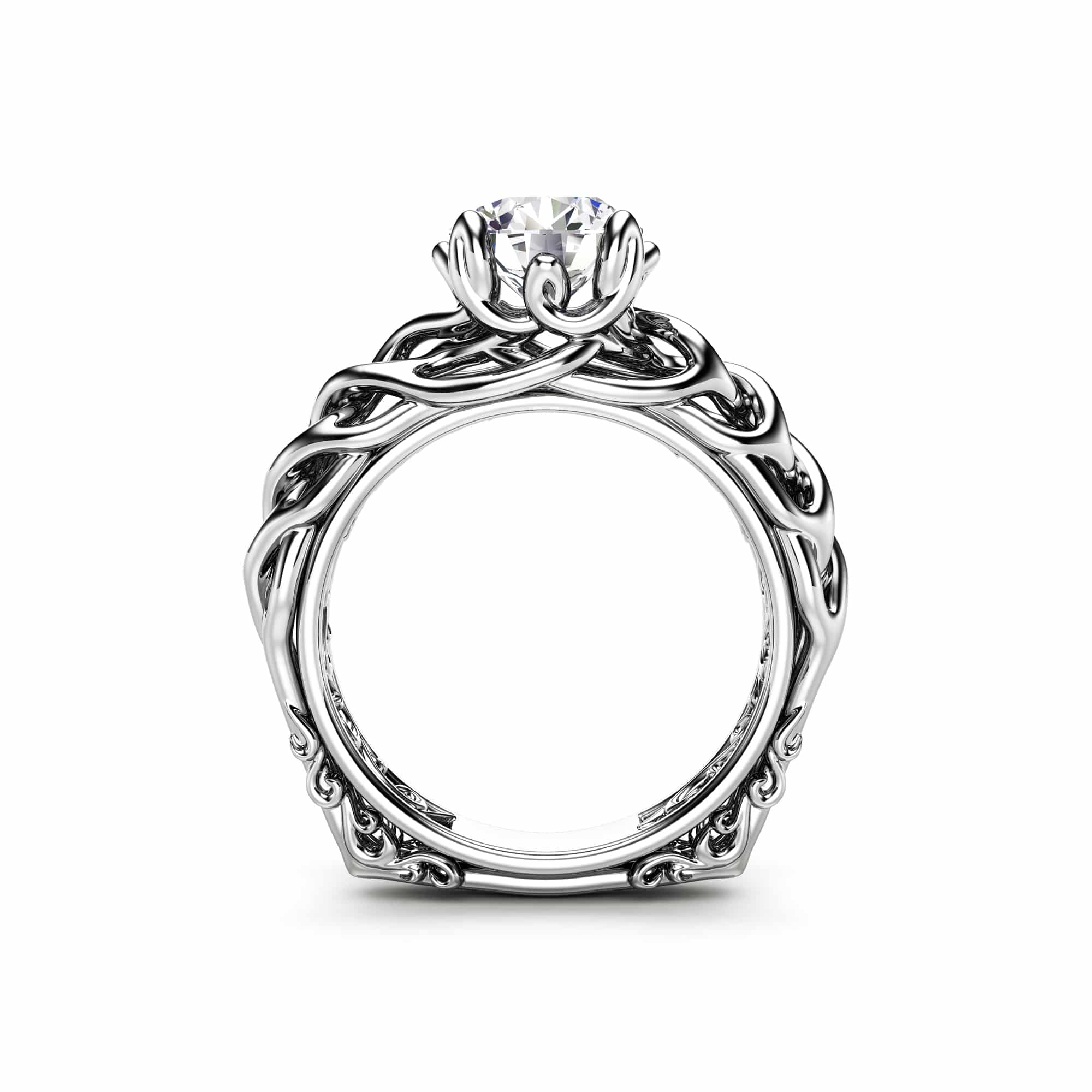 Classic floral Diamond Ring